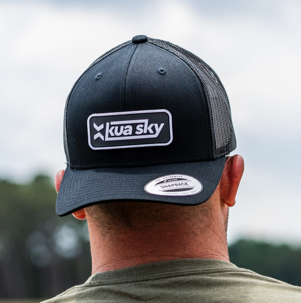 Trucker Hats: PVC Patch in BLACK