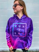 Purple haze Fleece Hoodie - Kua sky 4