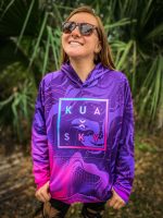 Purple haze Fleece Hoodie - Kua sky 1