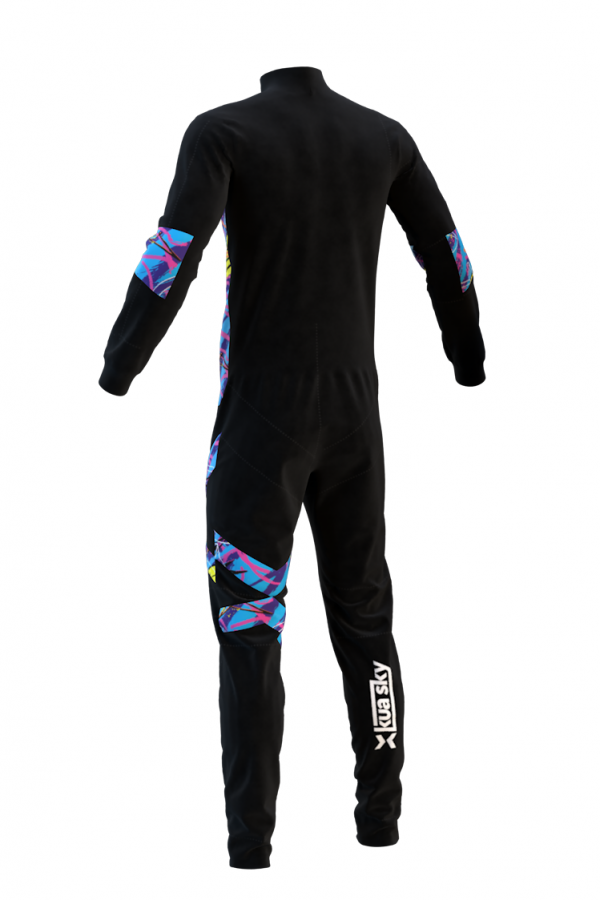 Blue Graffity skydive jumpsuit 3