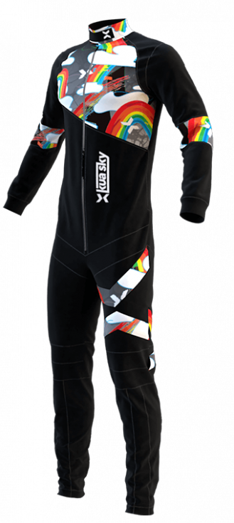 Rad Bows Swatch skydive jumpsuit sticker - kua sky