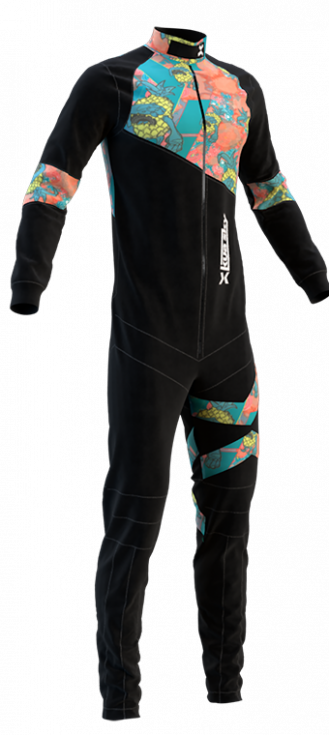 pineapple pineapple skydive jumpsuit sticker - kua sky