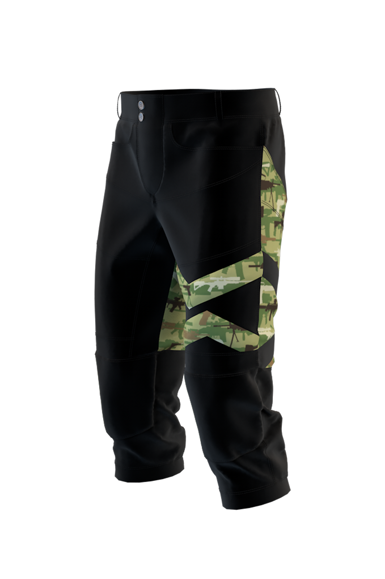 Sublimated Swoop Shorts: Ammo Camo - Kua Sky