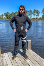 freefly skydive suits for men - black