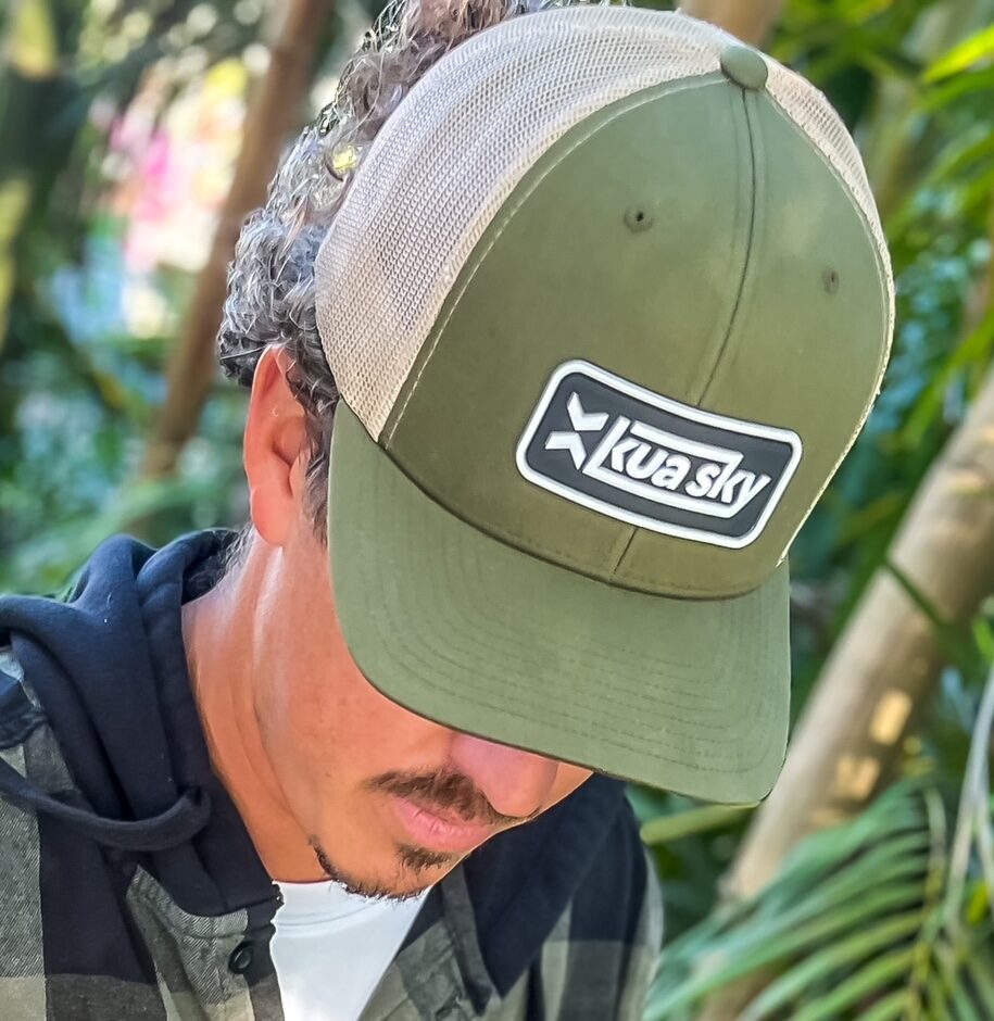 Trucker Hats: PVC Patch in Olive & Khaki